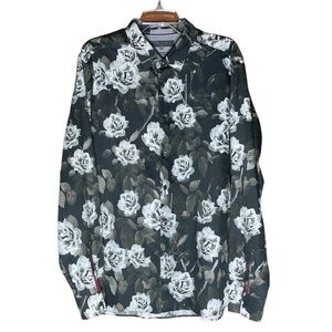 Ted Baker Famaize Fit Leaf Casual‎ Shirt